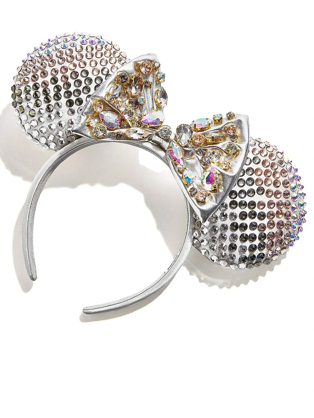 Minnie Mouse Silver Crystal Ear Headband for Adults by BaubleBar